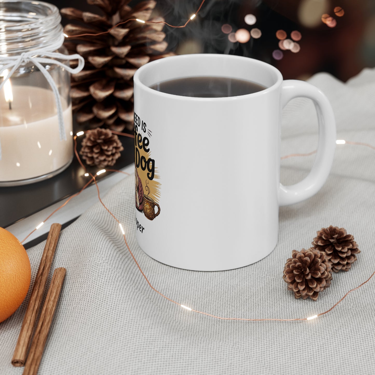 Coffee & Dog Lover Mug