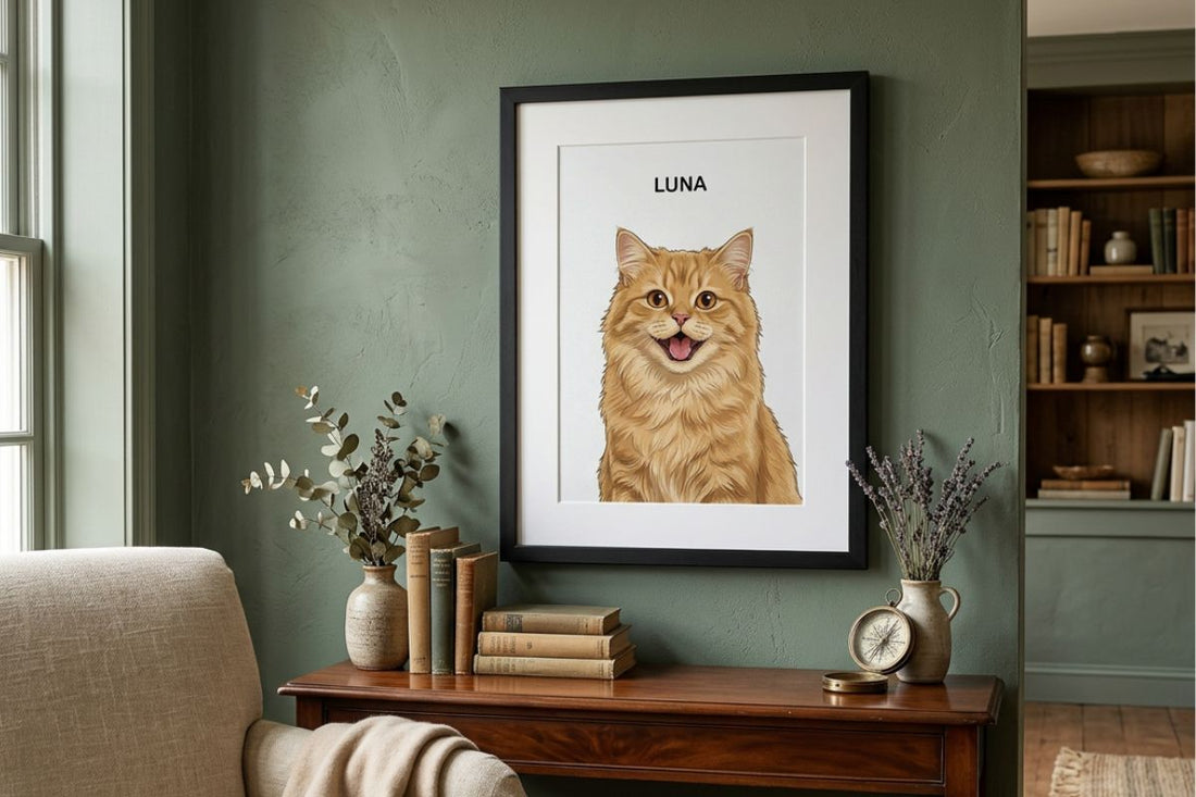 How to Choose the Perfect Pet Portrait Style for Your Home