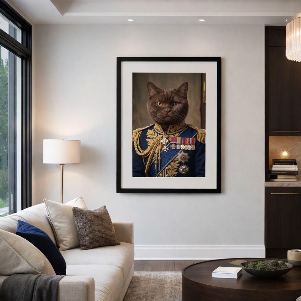 Royal General Pet Portrait