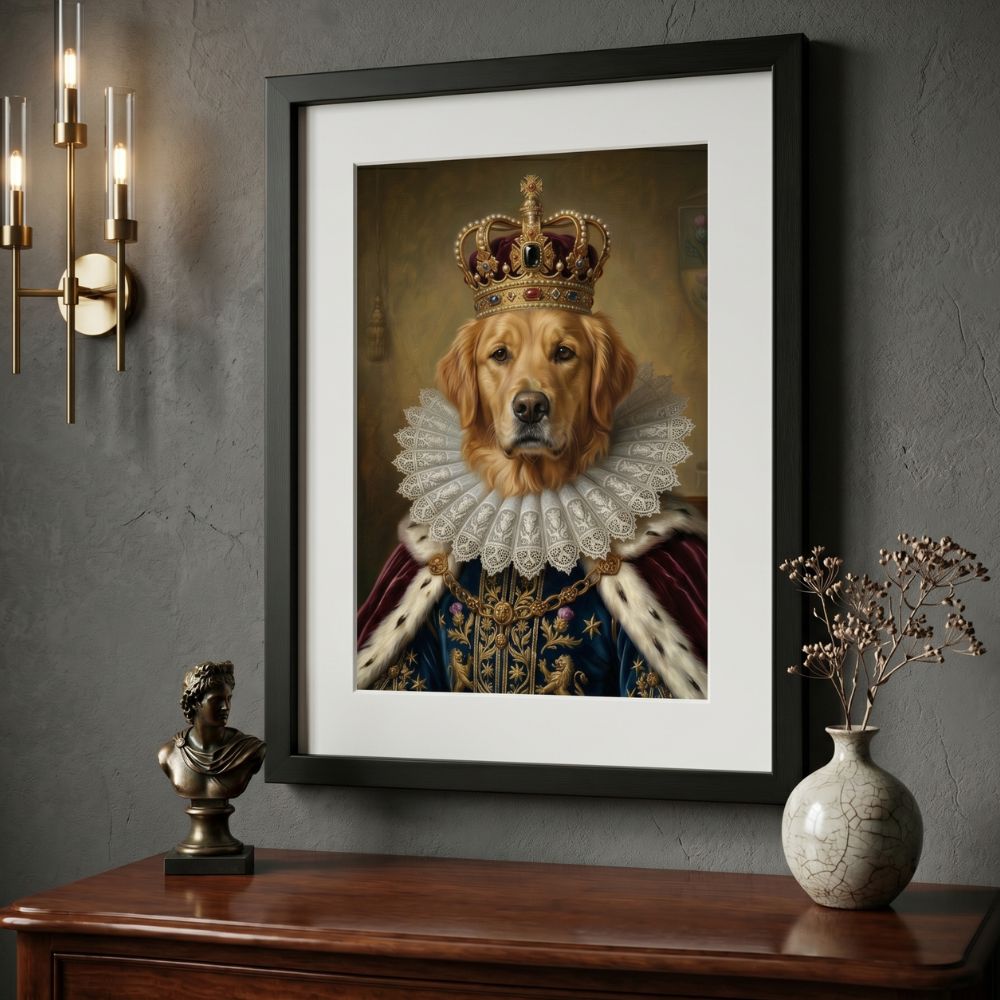 Custom King Paws Portrait