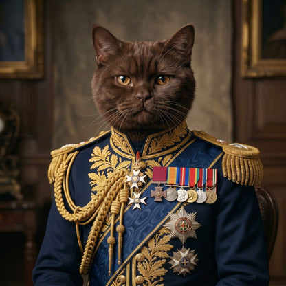 Royal General Pet Portrait