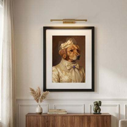 Personalized Queen Paws Portrait