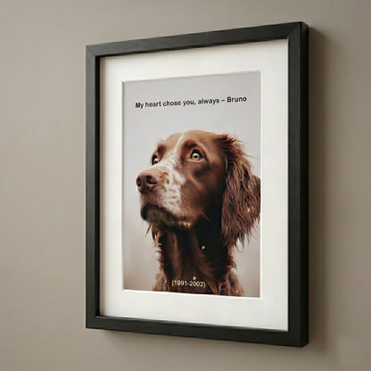Eternal Bond Pet Portrait