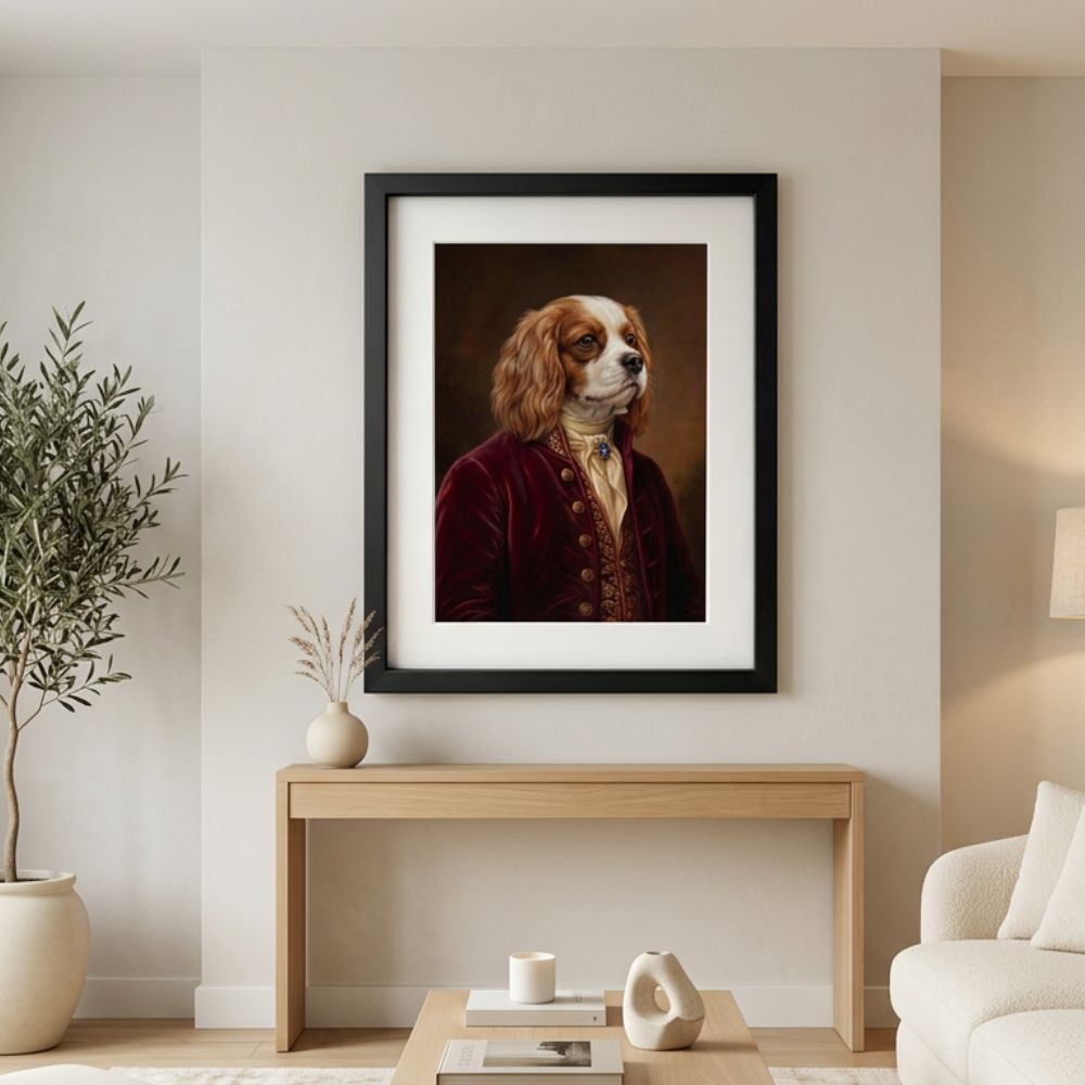 Personalized Noble Pet Portrait