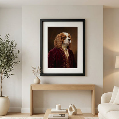 Personalized Noble Pet Portrait