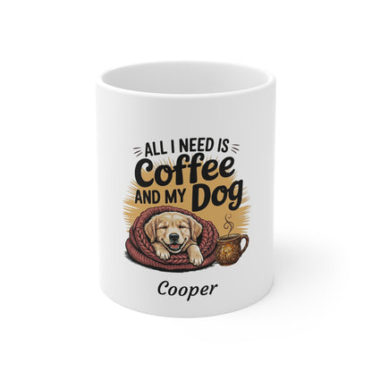 Coffee & Dog Lover Mug